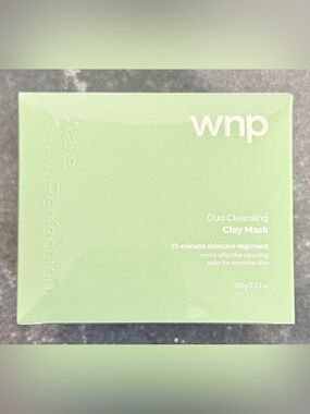 WNP Duo Cleansing Clay Mask 3.53 oz New Sealed Sensitive Skin